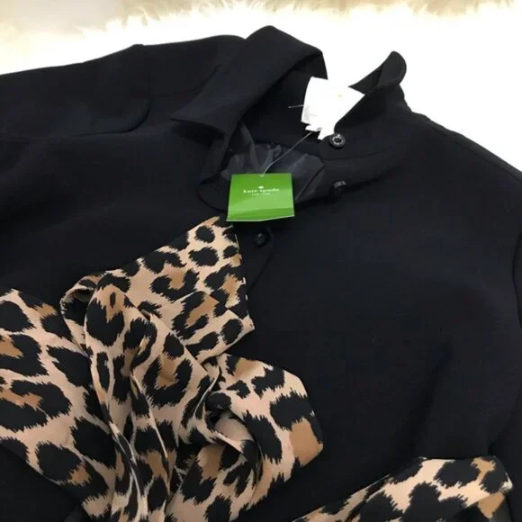 KATE SPADE Griffin Dress In Black - Picture 7 of 8